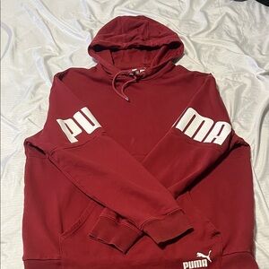 Puma Men's Bold Maroon Hoodie
